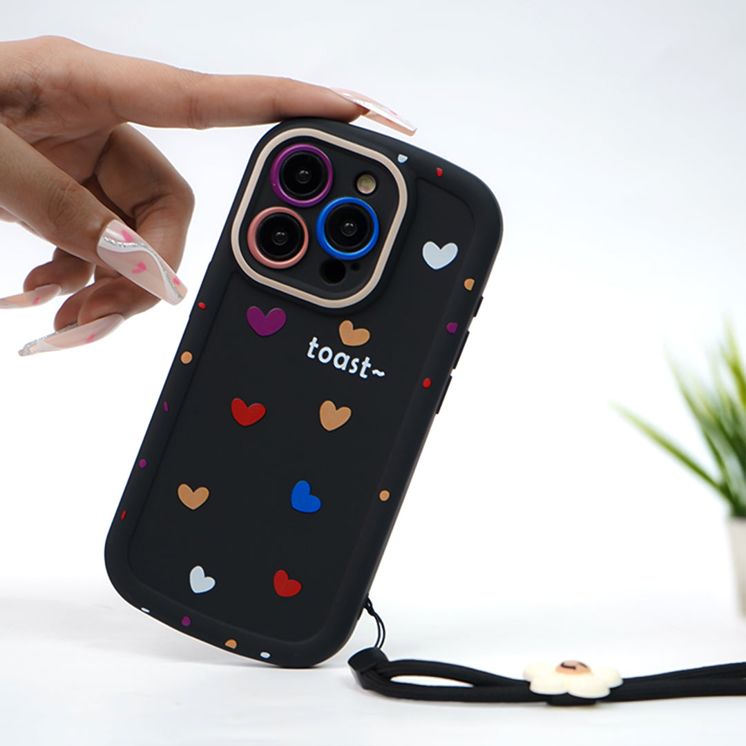 Love Burst Vibrant Mini Hearts Case