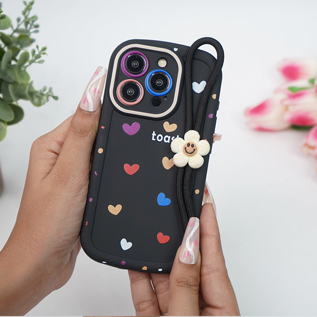 Love Burst Vibrant Mini Hearts Case