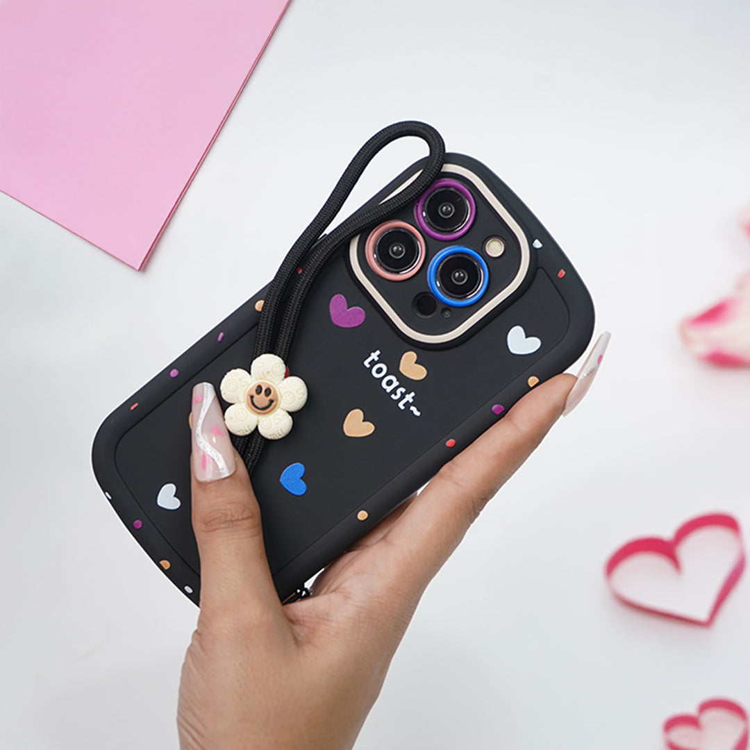 Love Burst Vibrant Mini Hearts Case