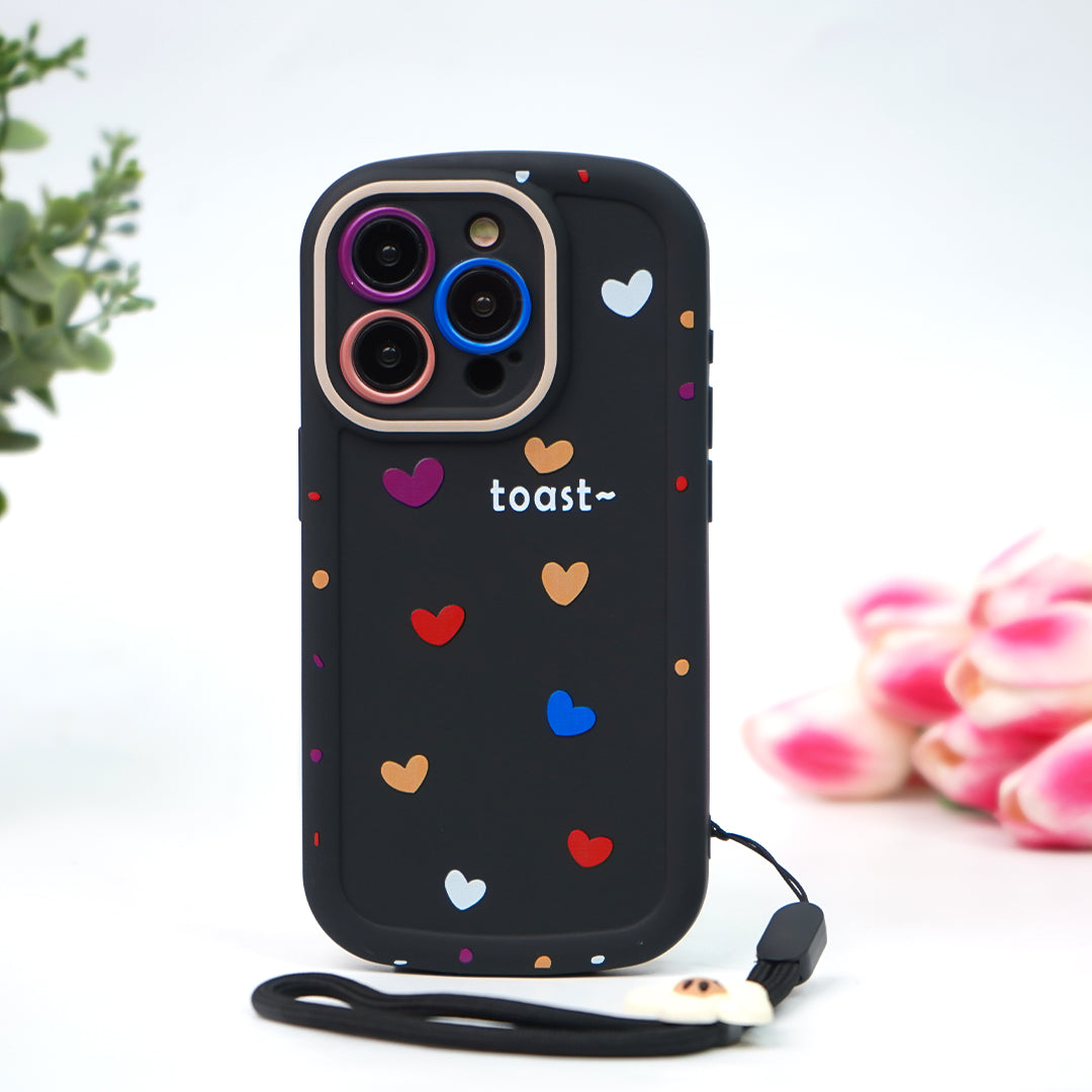 Love Burst Vibrant Mini Hearts Case